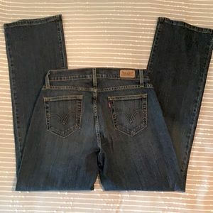 Women’s 529 Curvy bootcut Levi jeans size 10m